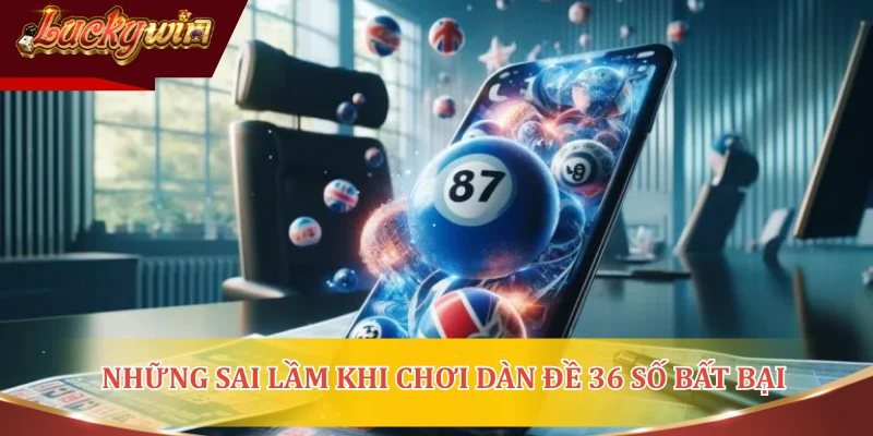 Những sai lầm phổ biến khi chơi dàn đề 36 số bất bại